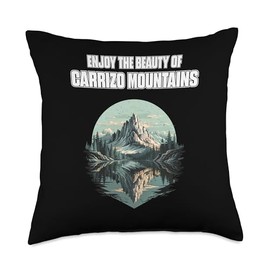 Enjoy the Beauty of Carrizo Mountains Teec Nos Pos Summit Throw Pillow