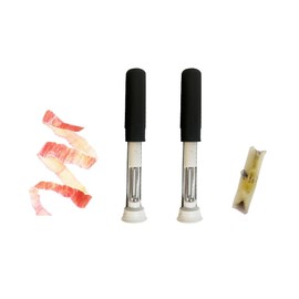 2-in-1 Stainless Steel Apple Corer And Peeler, 2025 New Model Fruit Coring Tool And Peeler, Suitable For Apples, Pears, Bell Peppers, And Cakes - Green Corer