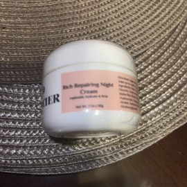 Creme Noacier Hyaluronic Rich Repairing Night Face Cream, Anti-Aging, Wrinkle Free 1oz