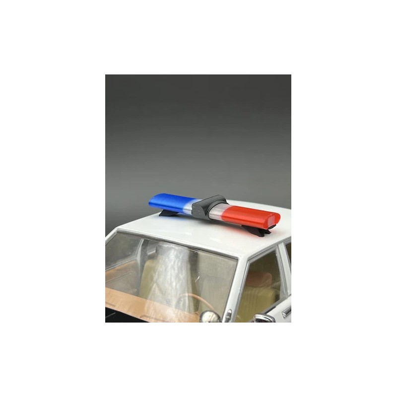 LED Ready Lightbar 1/18 LED Ready Jetsonic Lightbar Blue Clear