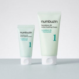 Numbersin No. 1 Pantothenic Acid Active Soothing Cream 130ml Special Set (+ Cream 15ml), 1 Unit, 145ml / 넘버즈인 1번 판토텐산 액티브 수딩크림 130ml 기획 (+ 크림 15ml), 1개, 145ml