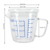 Heat Resisting Glass Measuring Cup Milk Scale Measuring Jug with