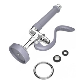 Pre Rinse Sprayer for Kitchen:Commercial Sink Sprayer Dish Sprayer Nozzle, Commercial Faucet Parts - High Pressure Dish Spray Valve Head for Restaurant(Gray)