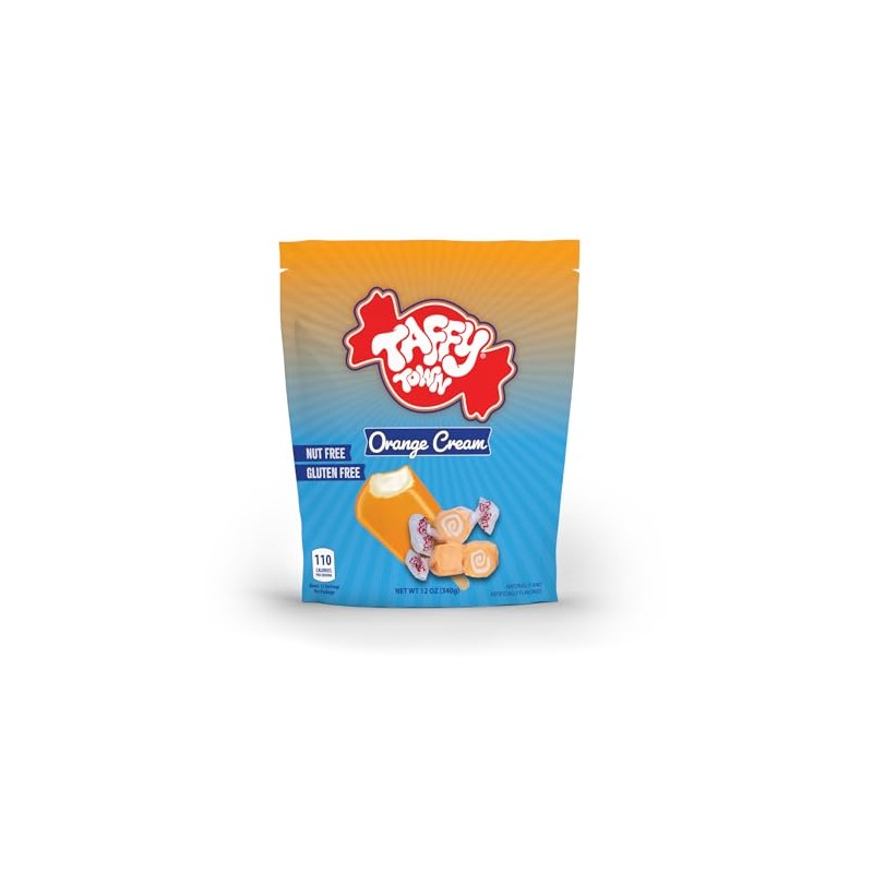 Taffy Town Pouch 12 oz (1, Orange Cream)