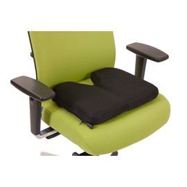 AirCareSystems™ Air Release Infinitely adjustable Foam and Air Seat Cushion with Coccyx Cut Out use as a Seat Pad,