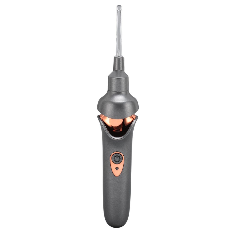LED Lighted Earpick Set Low Noise Deep Cleansing Electric Ear