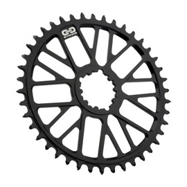 EVOSID Road Bike Chainring Direct Mount 3mm Offset 40T 42T 44T 46T 48T Crown Narrow Wide Chainwheel 7075 CNC Tooth Chainring Disc for GXP SRAM Crankset (40T)