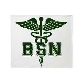 CafePress BSN Throw Blanket Super Soft Fleece Plush Throw Blanket, 60"x50"