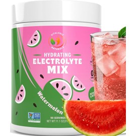 Vitalogix Naturals Vitalogix Naturals Electrolyte Powder | Sugar-Free Hydration Supplement | Keto Electrolytes for Energy & Muscle Recovery | Zero Sugar, Vegan, Gluten-Free | Rapid Rehydration & Electrolyte Drink Mix