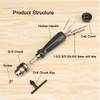 YAGSUW Hand Drill Bits Set 7 in 1 Manual Tool