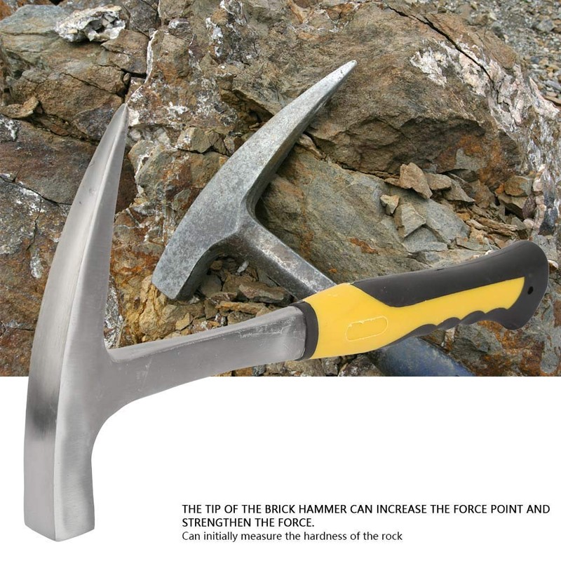 Geological Hammer - with Double Head Duckbill, Brick Hammer, Double