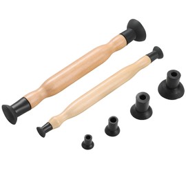 Acymner Valve Lapper Tool Set with 4 Suction Plates | Double Ended Valve Hand Lapping Grinding Sucker Kit, Suitable for Vehicle Maintenance and Repair