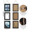 ccdcc 5x7 Collage Picture Frames Set of 2, Rustic Wooden