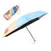 Sun Umbrella Compact Umbrella 5 Level Foldable 6 Ribs Multiuse