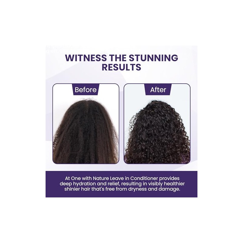 AtOne With Nature Leave-in Conditioner 8 oz. by One With