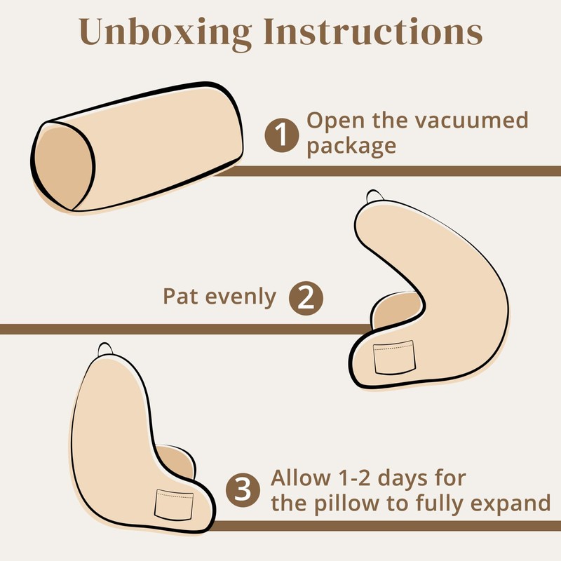 Sasttie Reading Pillow for Bed - 23 Inch, Back Pillow
