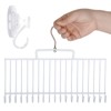 Hair Extension Holder (White) with Suction Cup - Secure and