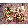 APS Mumbai 40735 Mini Serving Pan, Stainless Steel, Copper Look,
