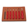 7 Pcs Watch Back Cover Opener Tool Multi Specification Aluminum