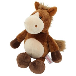 Sweety-Toys 70612 Horse Horse 28 cm Super Cute Plush Horse XXL Horse Foal Cuddly Toy XXL Plush Approx. 28 cm