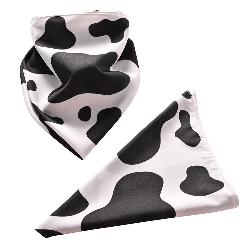 Cow Print Bandana Party Accessory (1 count)