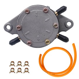 JDLLONG 14-2221 Gas Fuel Pump Fits for Mikuni DF52-176 42-5310 Dual Outlet Fuel Pump For Snowmobiles & Watercraft