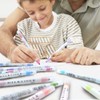 EooUooIP Highlighters Pen, 12 Colors Broad and Fine Tips Pastel