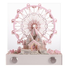 3D Memo Pad, Hand Torn Construction Paper Sculpture Artwork, Exquisite Creative Non-Stick Sticky Note, DIY Post Notes, 100 Note Cards for Office Home Gifts Ornaments 3D Calendar 2025