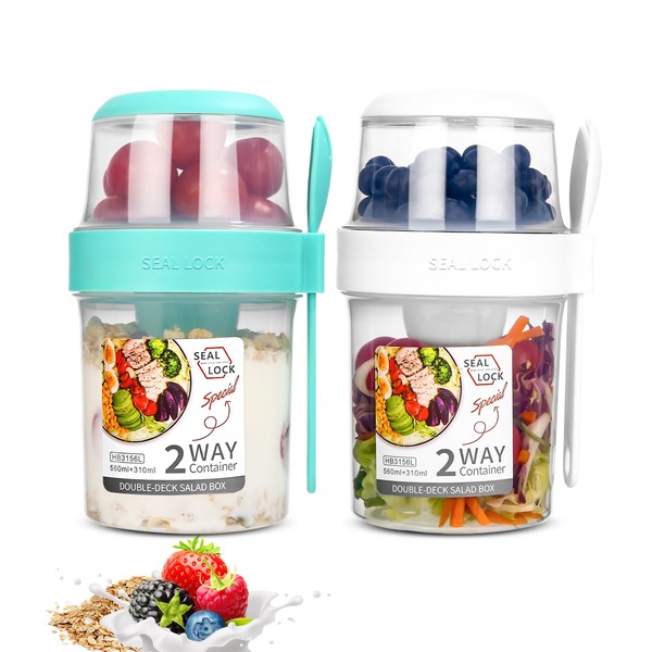 SinLaw Set of 2 to go yogurt cups for on