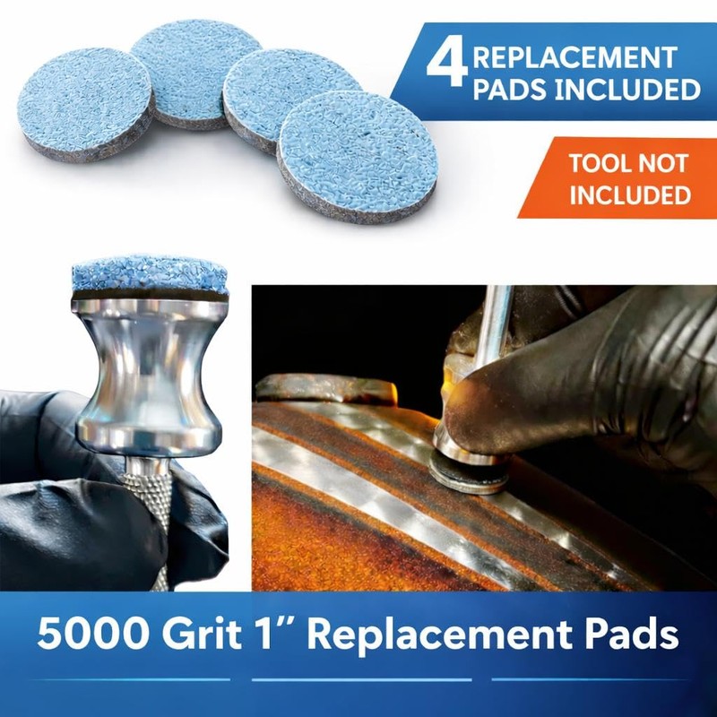 LiME LiNE Replacement 5000 grit Pads for LiME LiNE Leaf