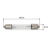WITTKOWARE Pack of 5 Festoon Bulbs in Tubular Shape, 6