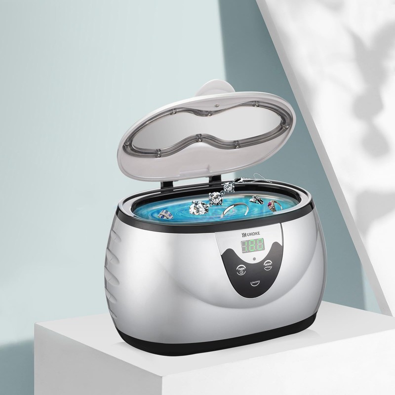 UKOKE Ultrasonic Jewelry & Retainer Cleaner – Professional Ultrasonic Cleaner