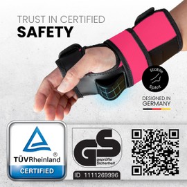 99FLIPS Skate pads adult - Knee and Elbow Pads incl. Wrist Guards - Elbow knee pads for Skateboard, Scooter and Inline Skating - Size M in Purple - skating pads skateboard pads