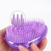 Portable Egg Shaped Brush Combing Brush Easy to Comb Scalp