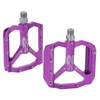 Enlee 2pcs Mountain Bike Pedals NonSlip DU Bearing Lightweight Bicycle