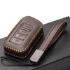 Vitodeco Genuine Leather Smart Key Fob Case Cover Protector Suitable