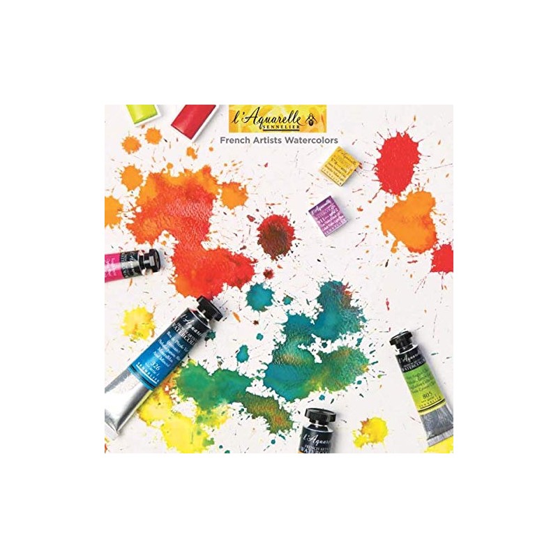 Sennelier l'Aquarelle Watercolor Tubes 10ml - Chinese White 10ml Tube