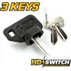 HD Switch Ignition Key Switch fits Club Car 1012415 Golf