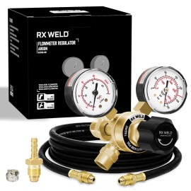 Rx Weld Argon Regulators Gauges Gas Welding, Regulator For Mig And Tig