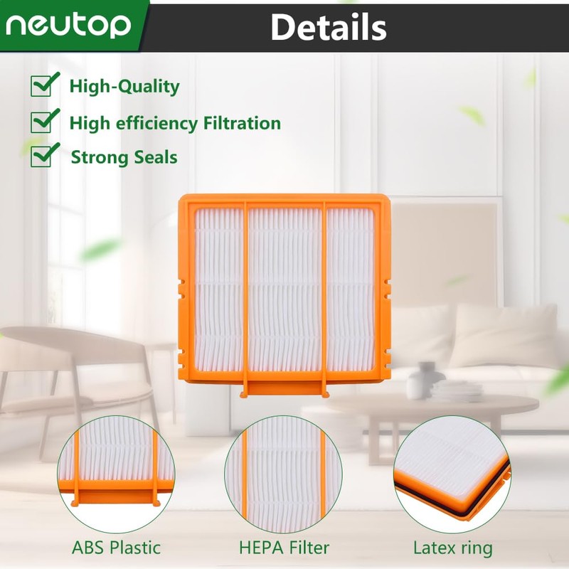 Neutop Replacement Filters Compatible with All Shark AI AV2501S AV2501AE