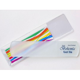 1 p Czech Glass foot (pedicure) file 160/6mm-PROFI/Bohemia Glass Nail File