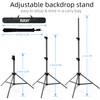 ITOTIN Backdrop Stand 10x7ft(WxH) Photo Studio Background Stand Support System