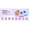 Young studentInstant Camera Print Photos Instantly, Toy Camera That Printing