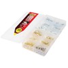 Dekton 125pcs Assorted Hooks Set-Durable Metal Construction| Ideal for Home,