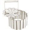 Kanda Kan 000213 Rice Mold Pressing Mold Stainless Steel Chrysanthemum