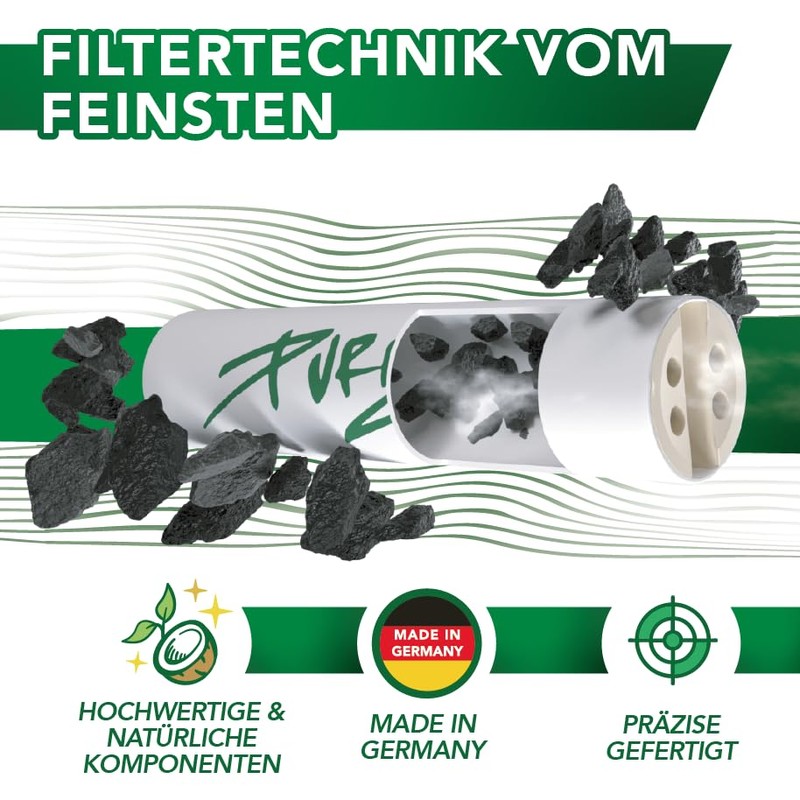 PURIZE Bag | 250 XTRA Slim Size Activated Carbon Filters