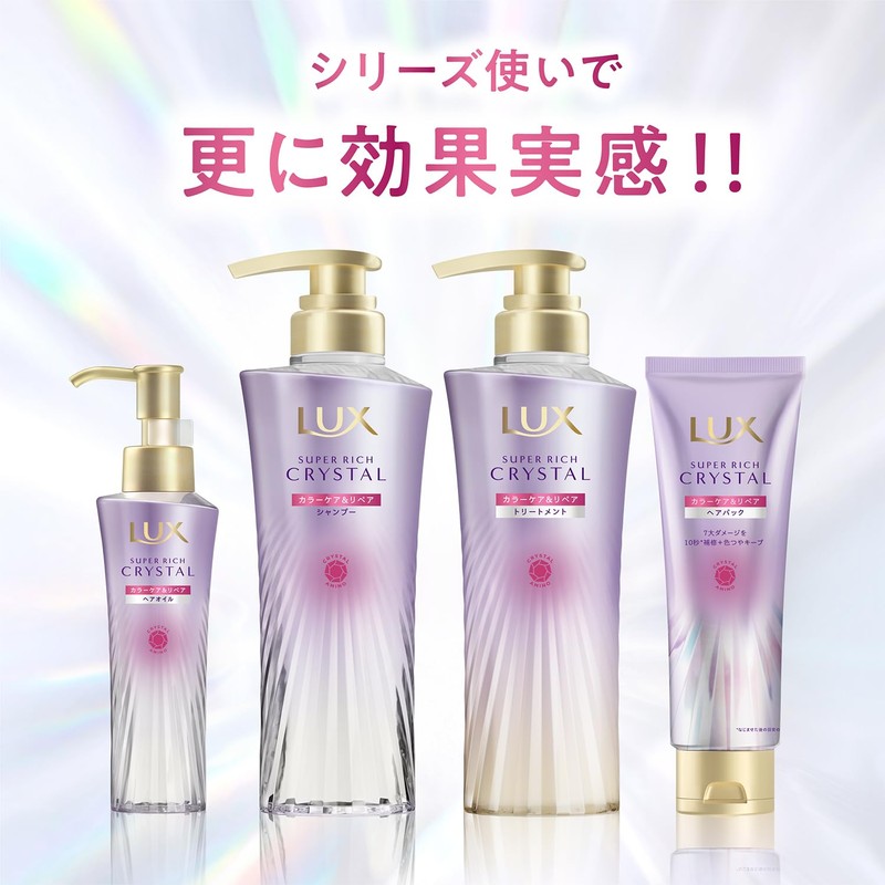 LUX Super Rich Crystal Color Care & Repair Non-Rinse Treatment