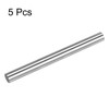 sourcing map 5Pcs 304 Stainless Steel Round Rod 1/2" Diameter