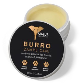 SURUS EQUIPMENT Natural Finger Pastrelli Cream for Dogs - Protection and Care with Vitamin E, Shea Butter and Beeswax - Moisturising and Mite-Proof for Dog Paws, Made in Italy
