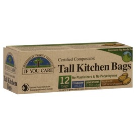 If You Care Tall Kitchen Bags 12 Bags
